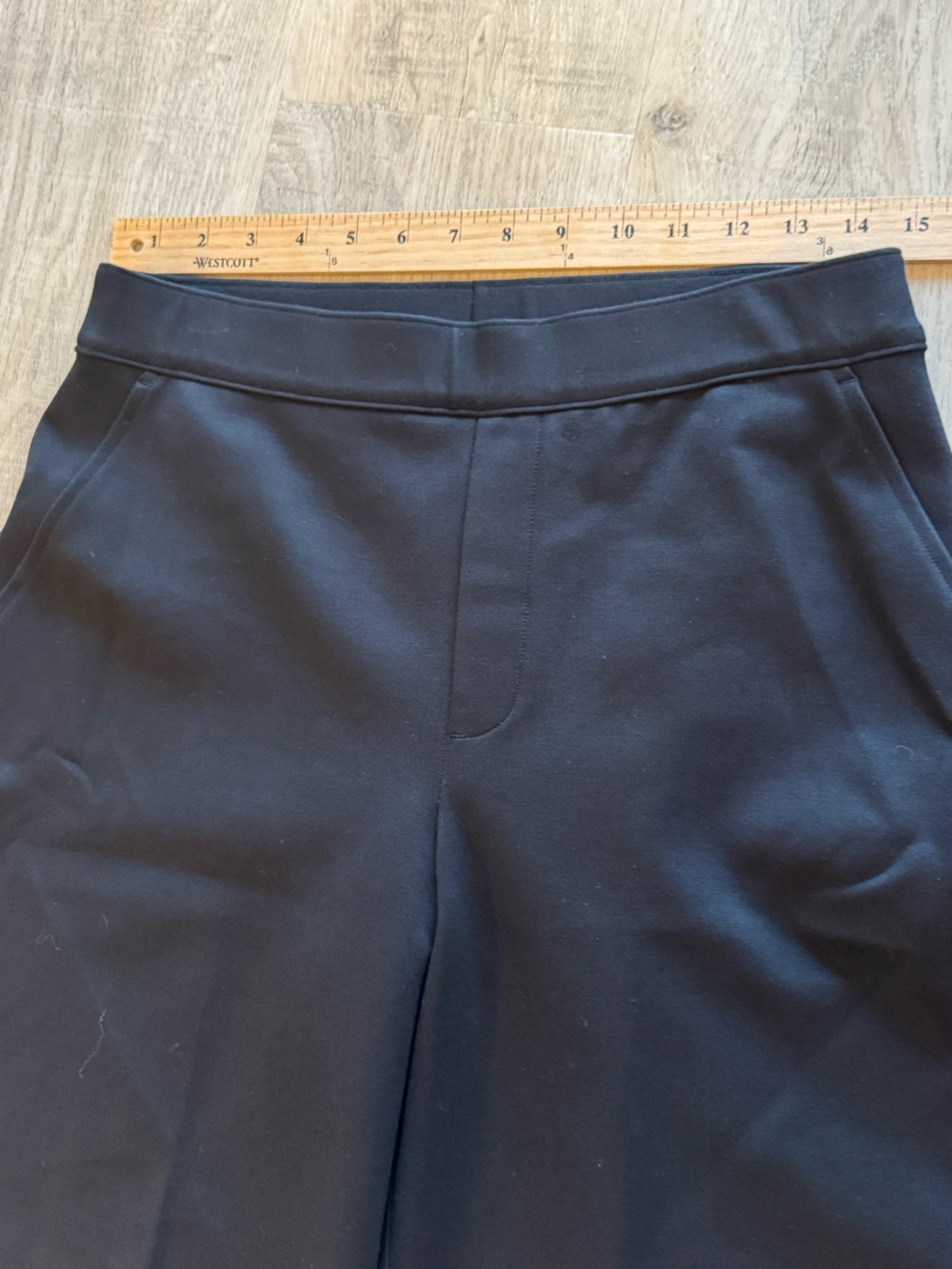 SPANX Wide Leg Ponte Pants black size medium like new - Picture 9 of 11